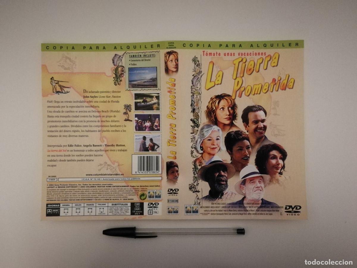 Kino: CARATULA ORIGINAL -A4- LA TIERRA PROMETIDA