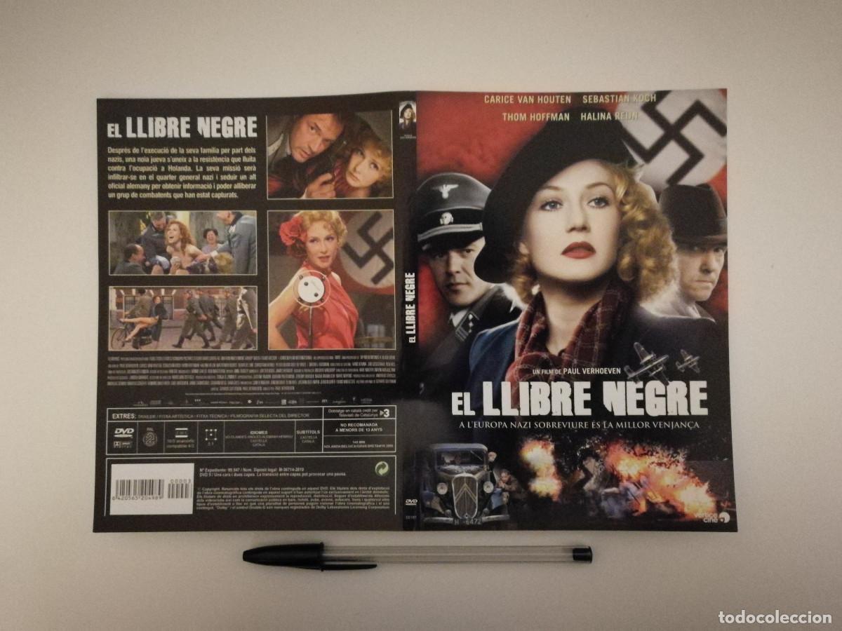 Kino: CARATULA ORIGINAL -A4- El LLIBRE NEGRE - GUERRA - Paul Verhoeven - CARICE VAN HOUTEN