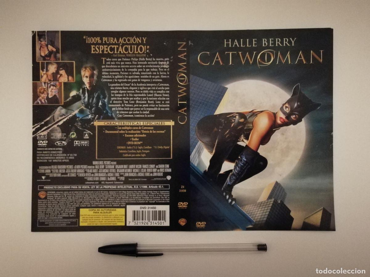 Kino: CARATULA ORIGINAL -A4- CATWOMAN - HALLE BERRY
