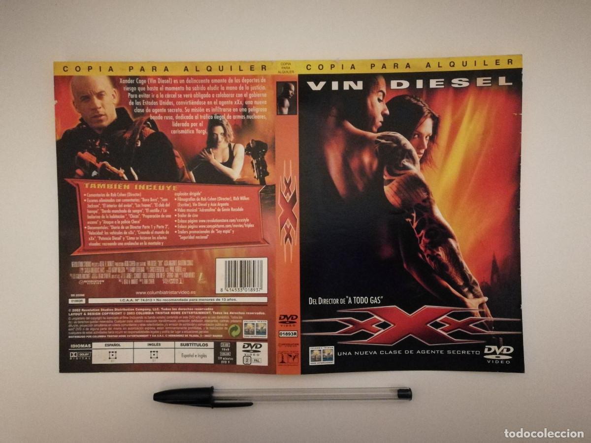 Kino: CARATULA ORIGINAL -A4- TRIPLE X - VIN DIESEL