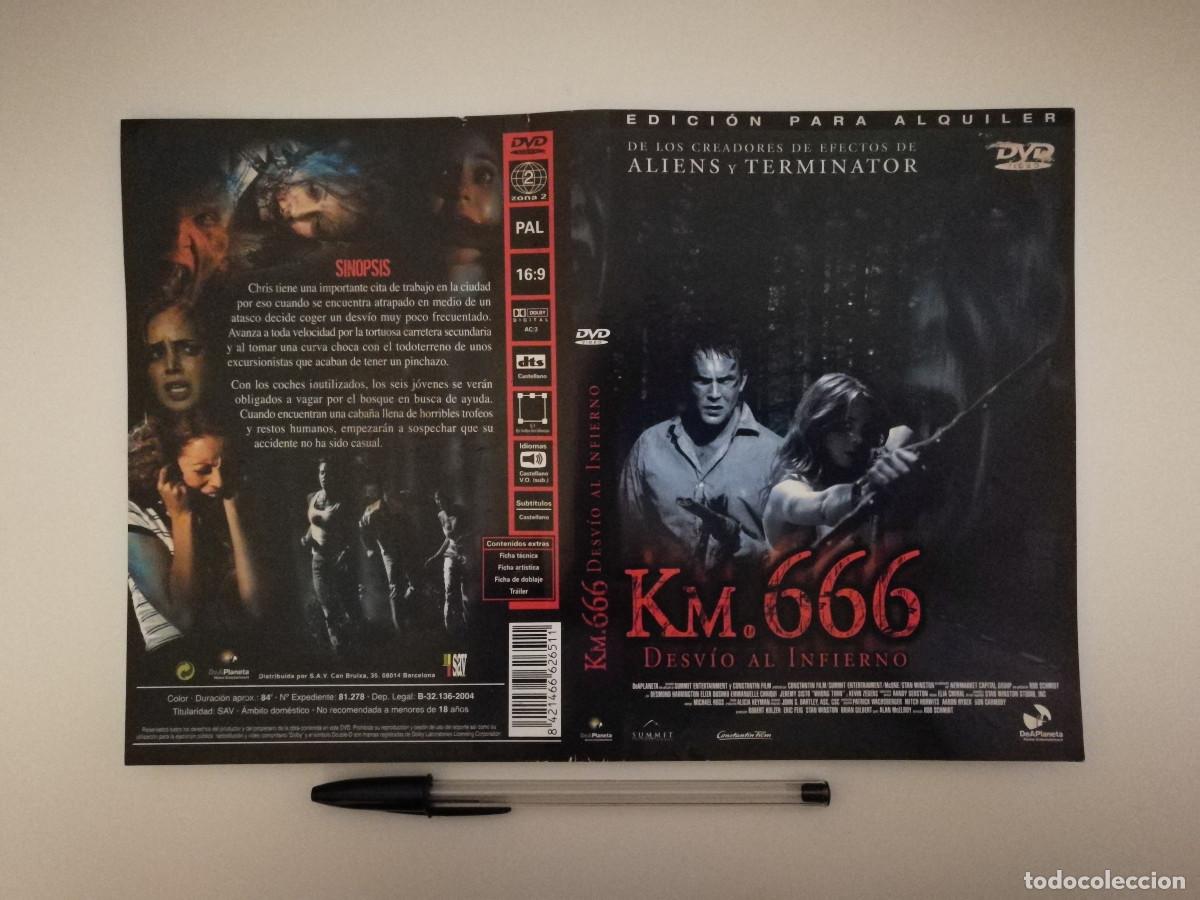Kino: CARATULA ORIGINAL -A4- KM 666 - TERROR - ELIZA DUSHKU