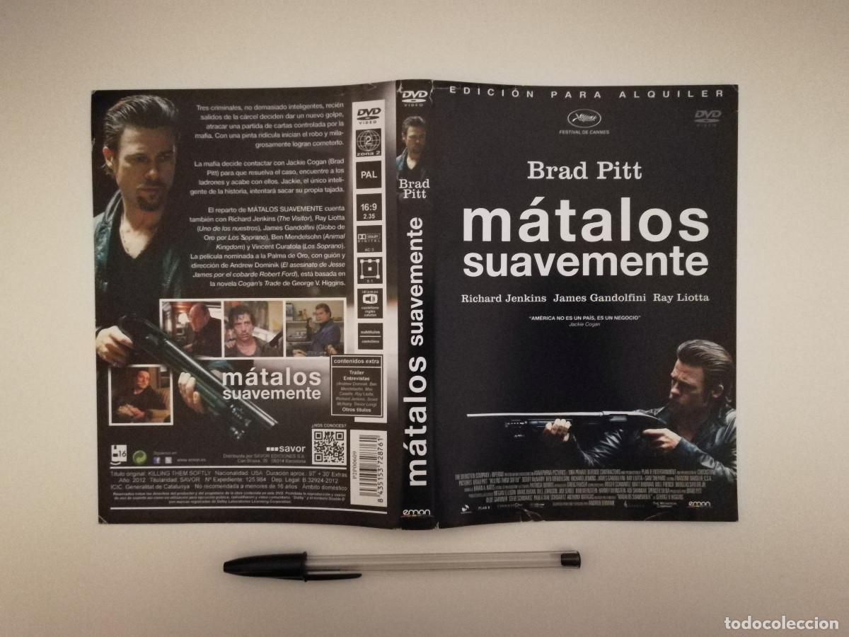Kino: CARATULA ORIGINAL -A4- MATALOS SUAVEMENTE - BRAD PITT