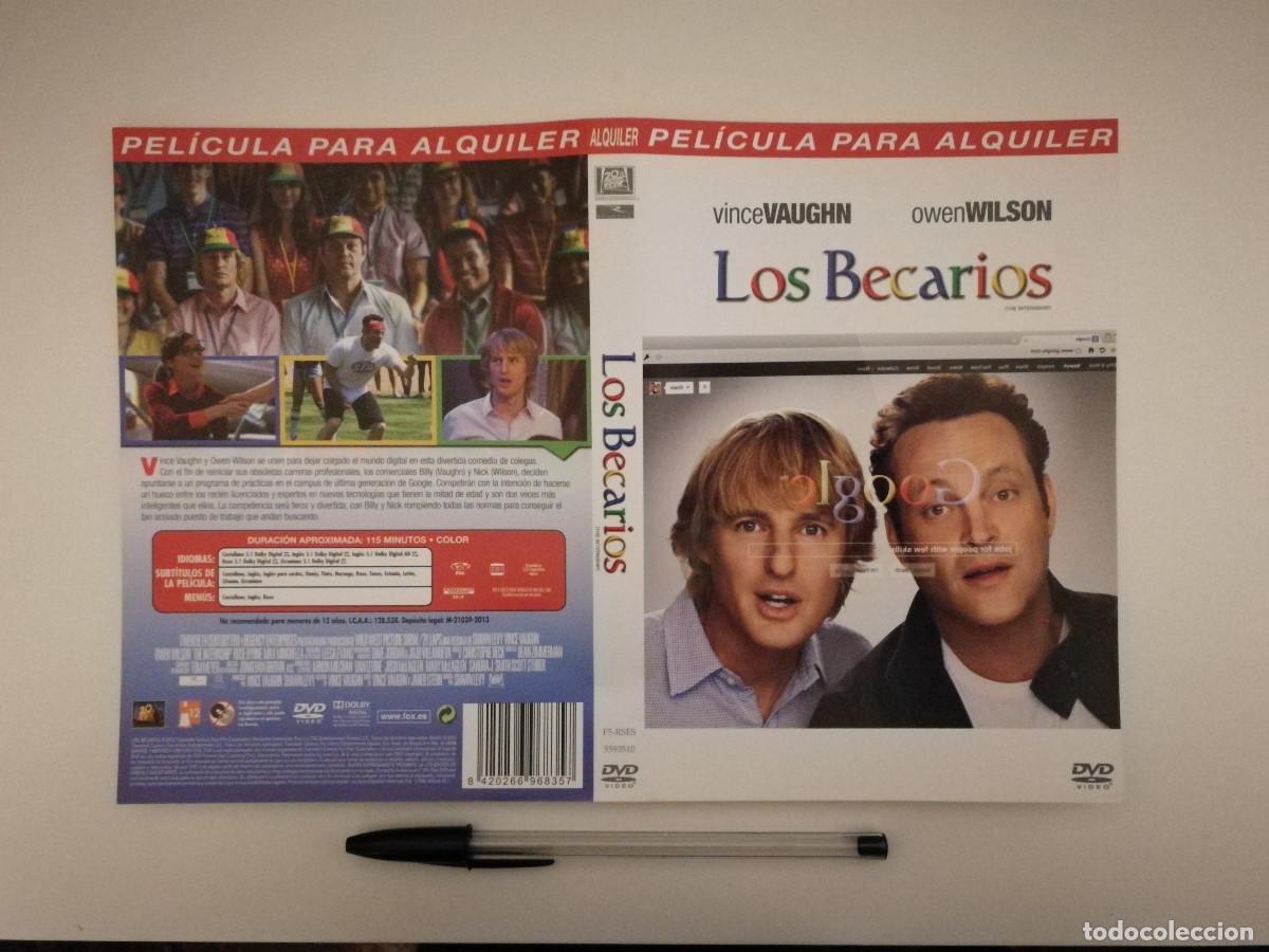 Kino: CARATULA ORIGINAL -A4- LOS BECARIOS - OWEN WILSON