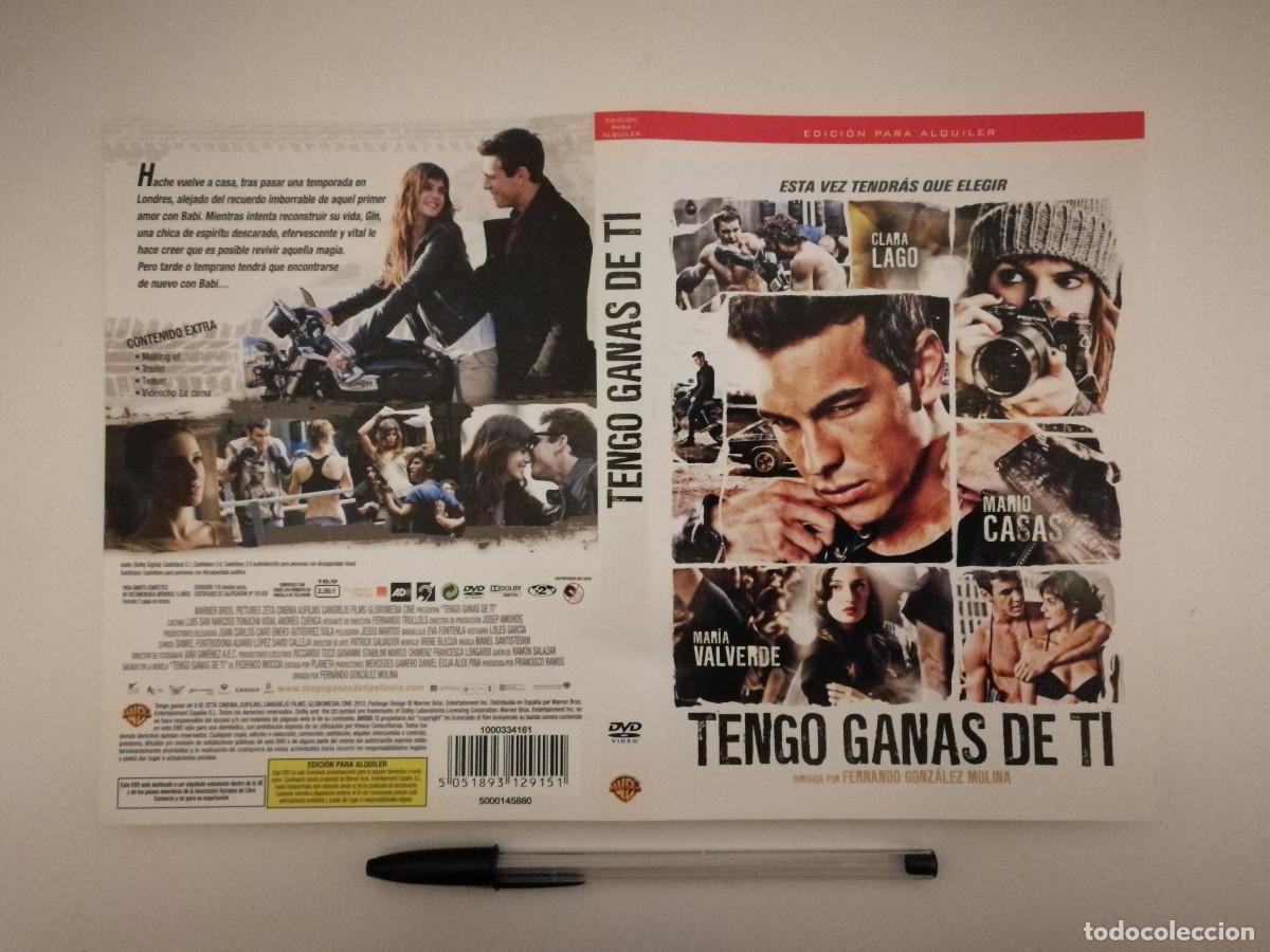 Kino: CARATULA ORIGINAL -A4- TENGO GANAS DE TI - ARCHIVO - CINE ESPA&Ntilde;OL - CLARA LAGO