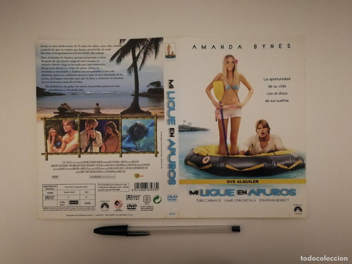 Kino: CARATULA ORIGINAL -A4- MI LIGUE EN APUROS - AMANDA BYNES