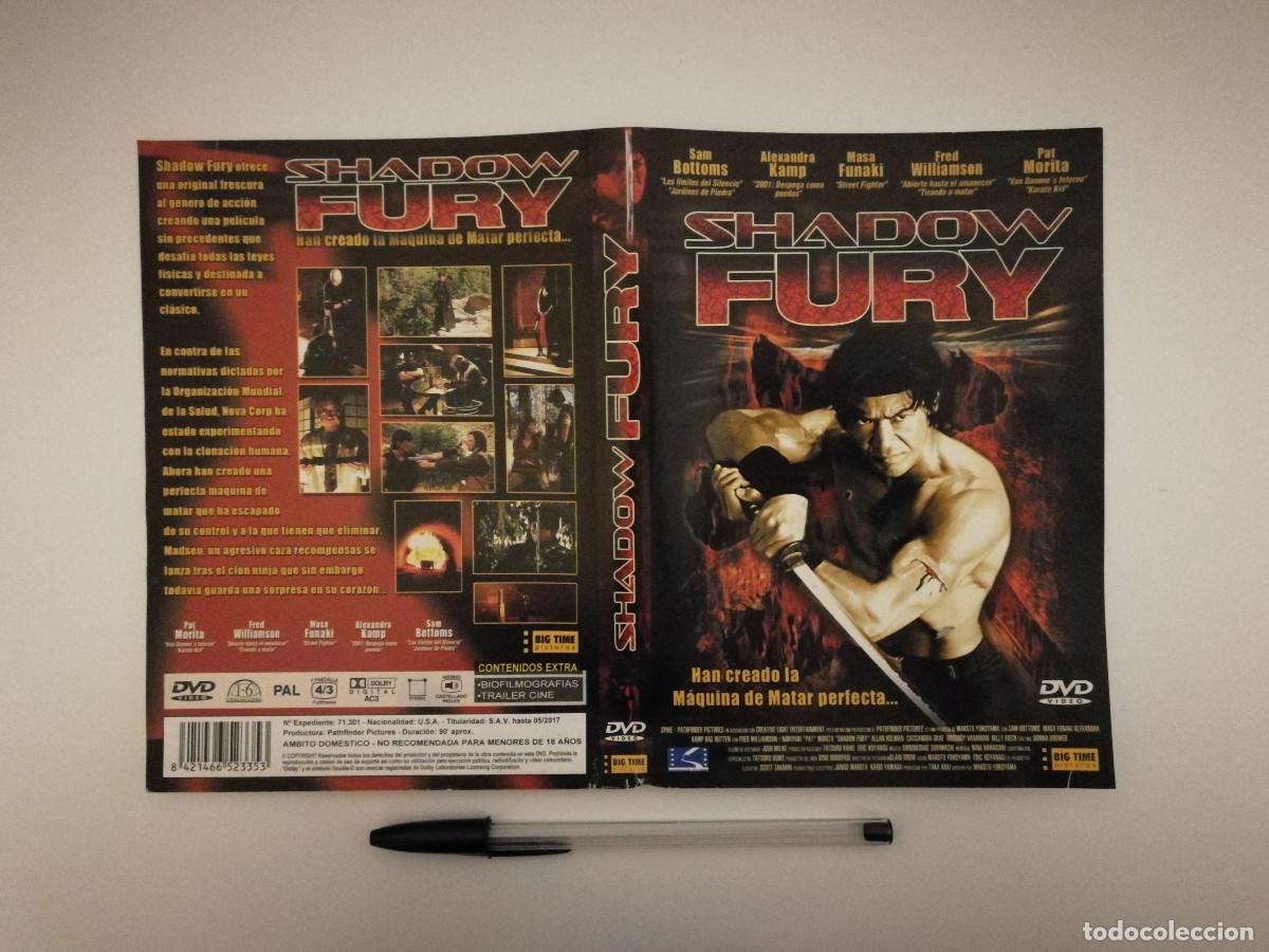 Kino: CARATULA ORIGINAL -A4- SHADOW FURY