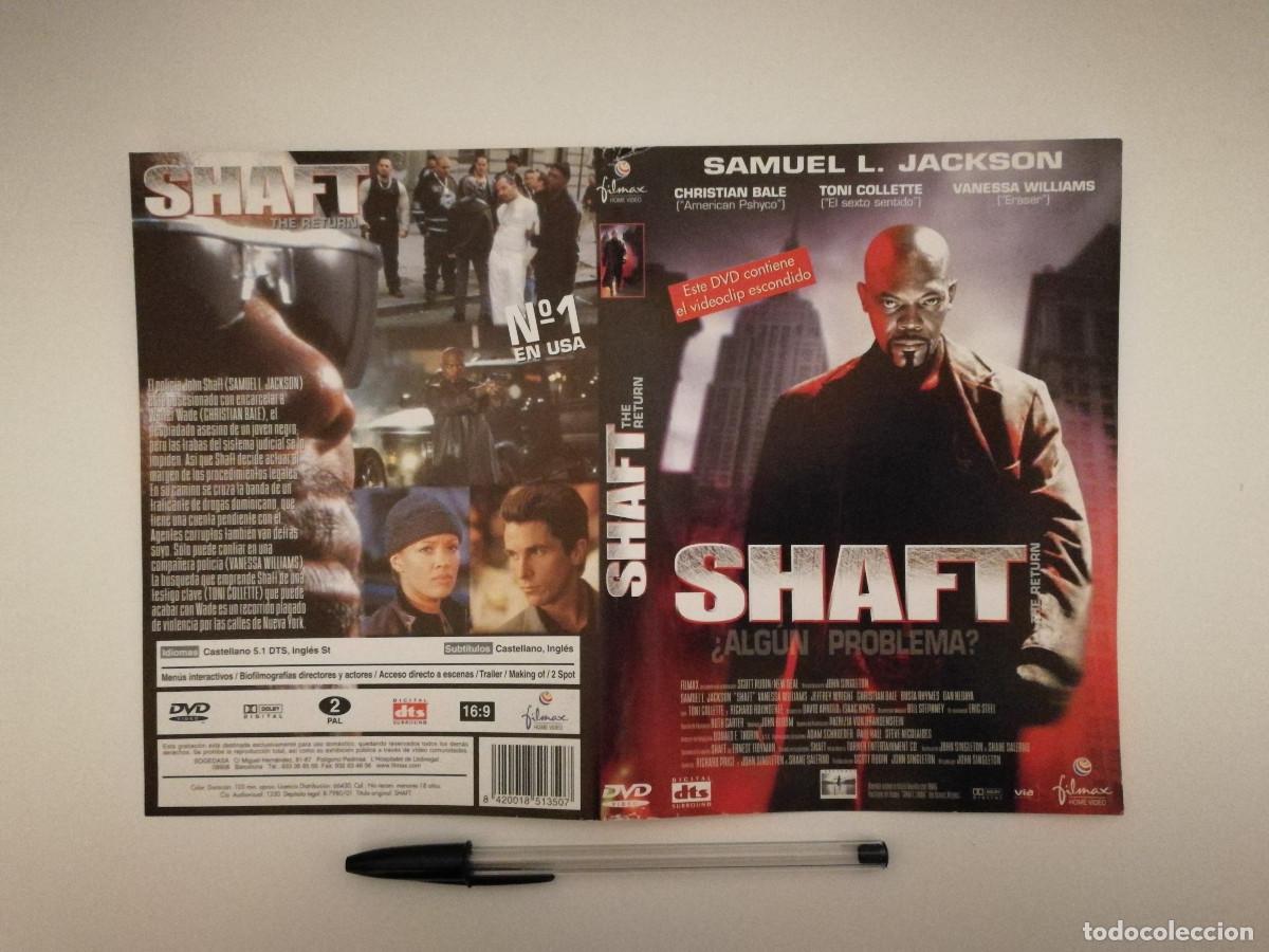 Kino: CARATULA ORIGINAL -A4- SHAFT - SAMUEL L JACKSON