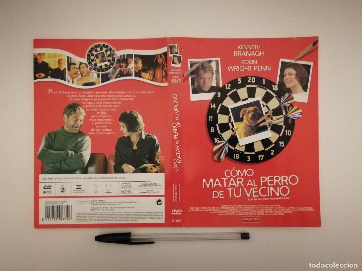 Kino: CARATULA ORIGINAL -A4- COMO MATAR AL PERRO DE TU VECINO