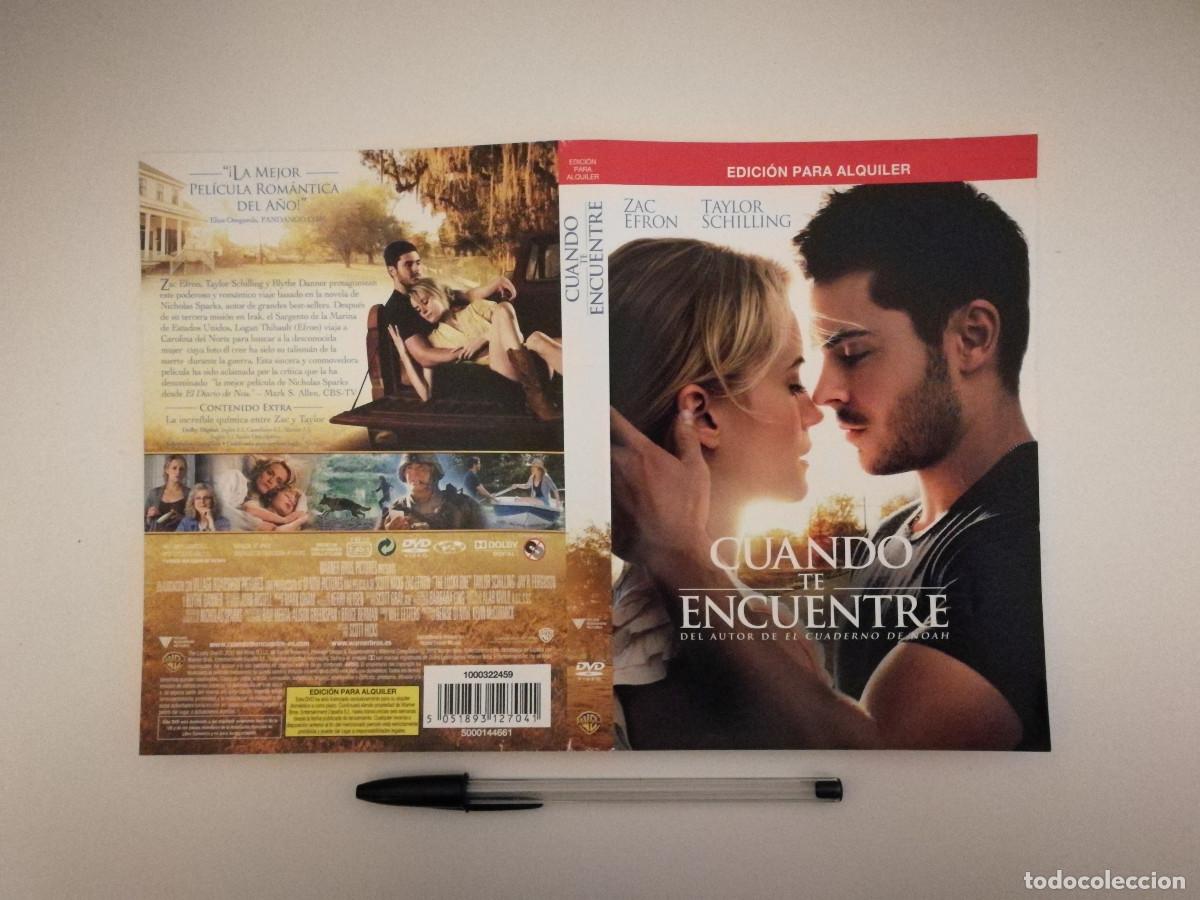 Kino: CARATULA ORIGINAL -A4- CUANDO TE ENCUENTRE - TAYLOR SCHILLING