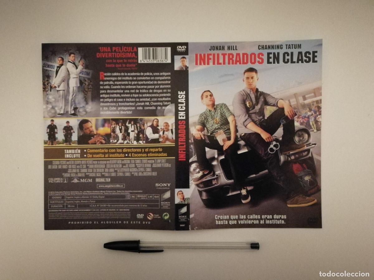 Kino: CARATULA ORIGINAL -A4- INFILTRADOS EN CLASE - CHANNING TATUM - Jonah Hill