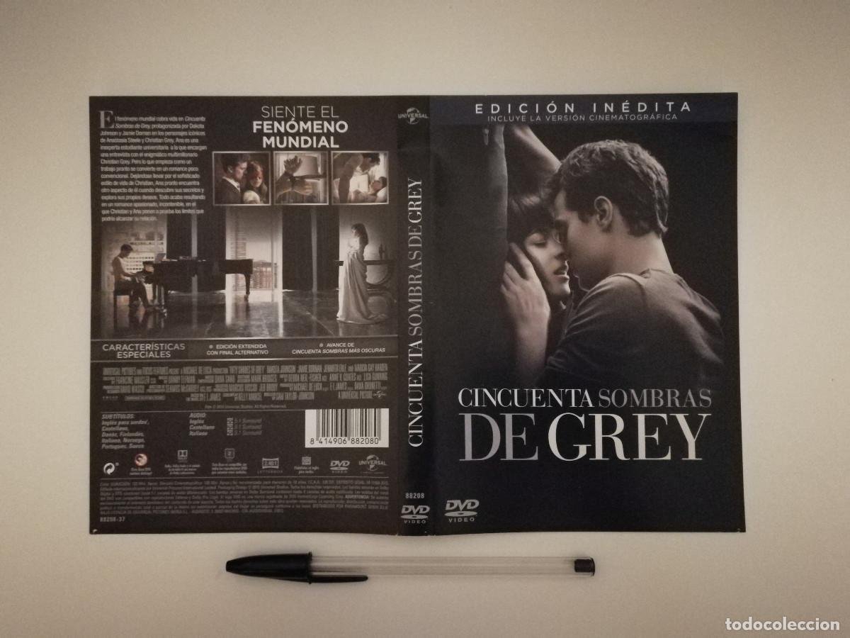Cinema: CARATULA ORIGINAL -A4- CINCUENTA SOBRAS DE GREY - DAKOTA JOHNSON