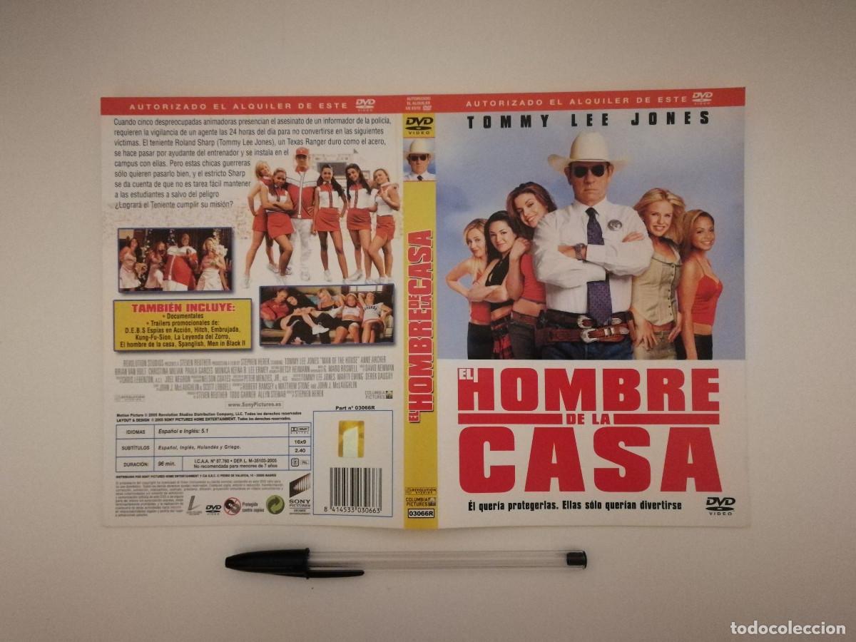 Cinema: CARATULA ORIGINAL -A4- EL HOMBRE DE LA CASA - TOMMY LEE JONES