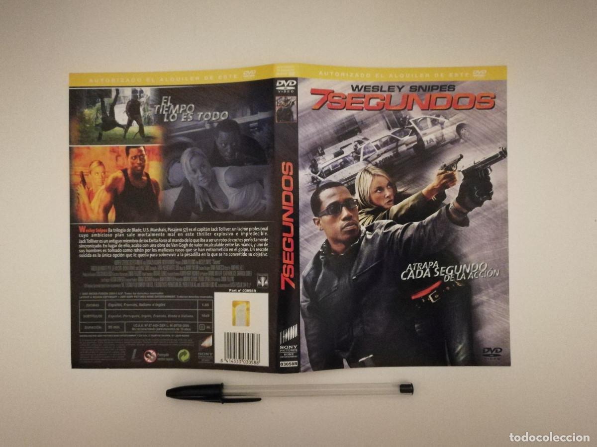 Cinema: CARATULA ORIGINAL -A4- 7 SEGUNDOS - WESLEY SNIPES