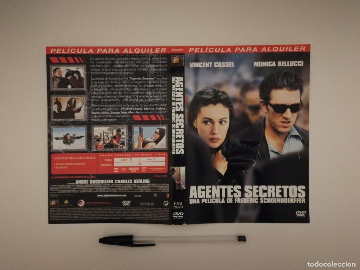 Cinema: CARATULA ORIGINAL -A4- AGENTES SECRETOS - MONICA BELLUCCI