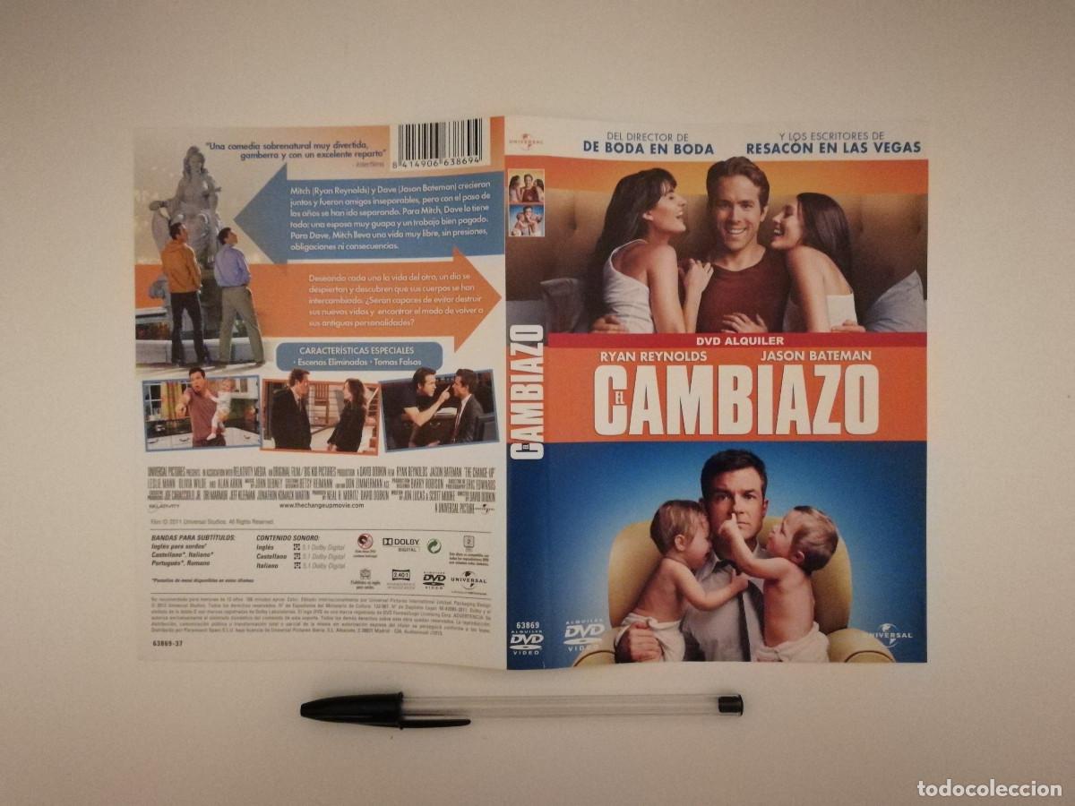 Cinema: CARATULA ORIGINAL -A4- EL CAMBIAZO - RYAN REYNOLDS