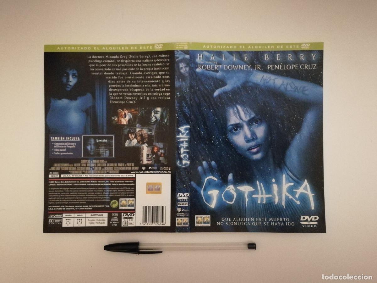 Kino: CARATULA ORIGINAL -A4- GOTHIKA - TERROR - HALLE BERRY