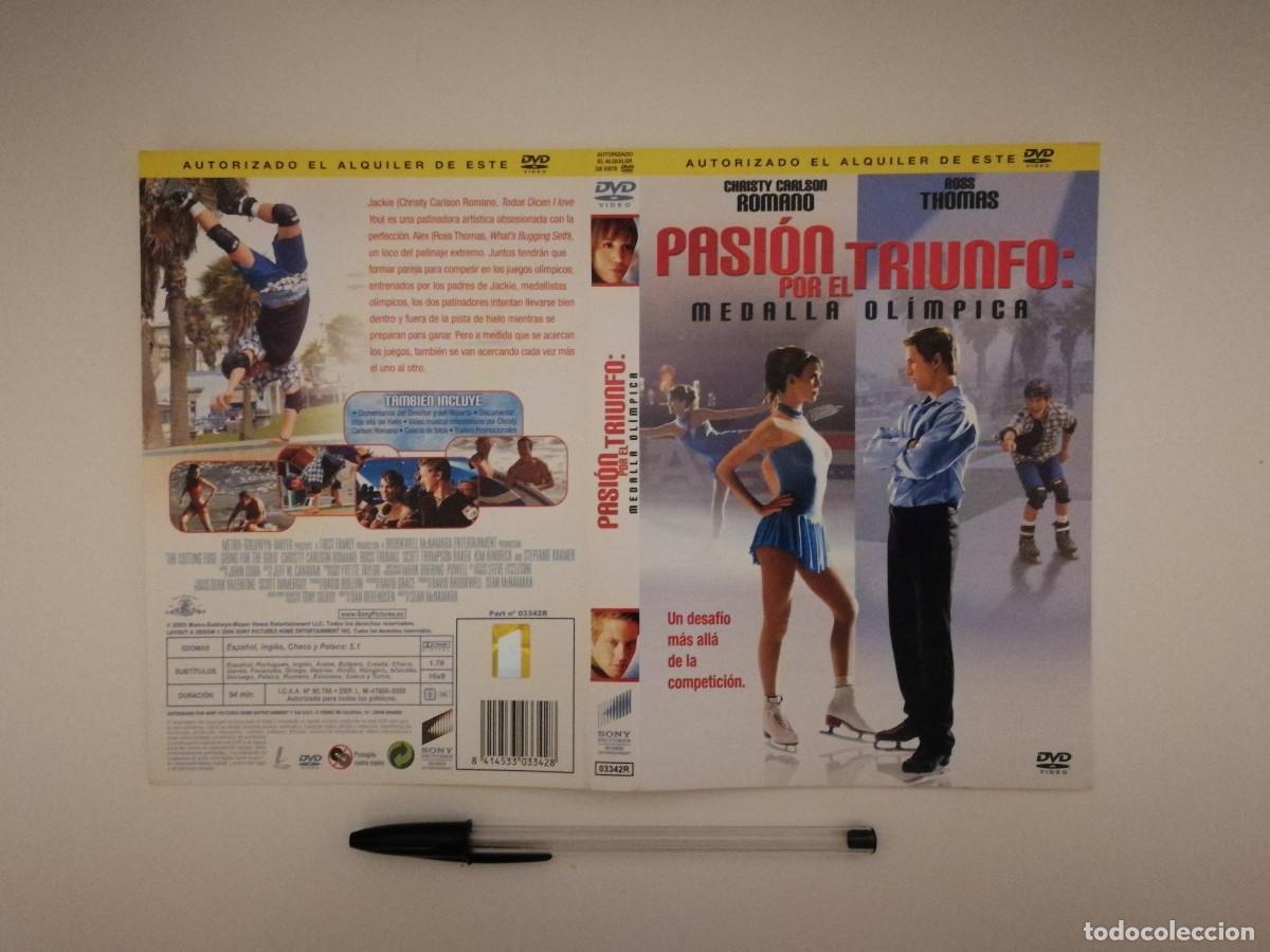 Cinema: CARATULA ORIGINAL -A4- PASION POR EL TRIUNFO - MEDALLA OLIMPICA