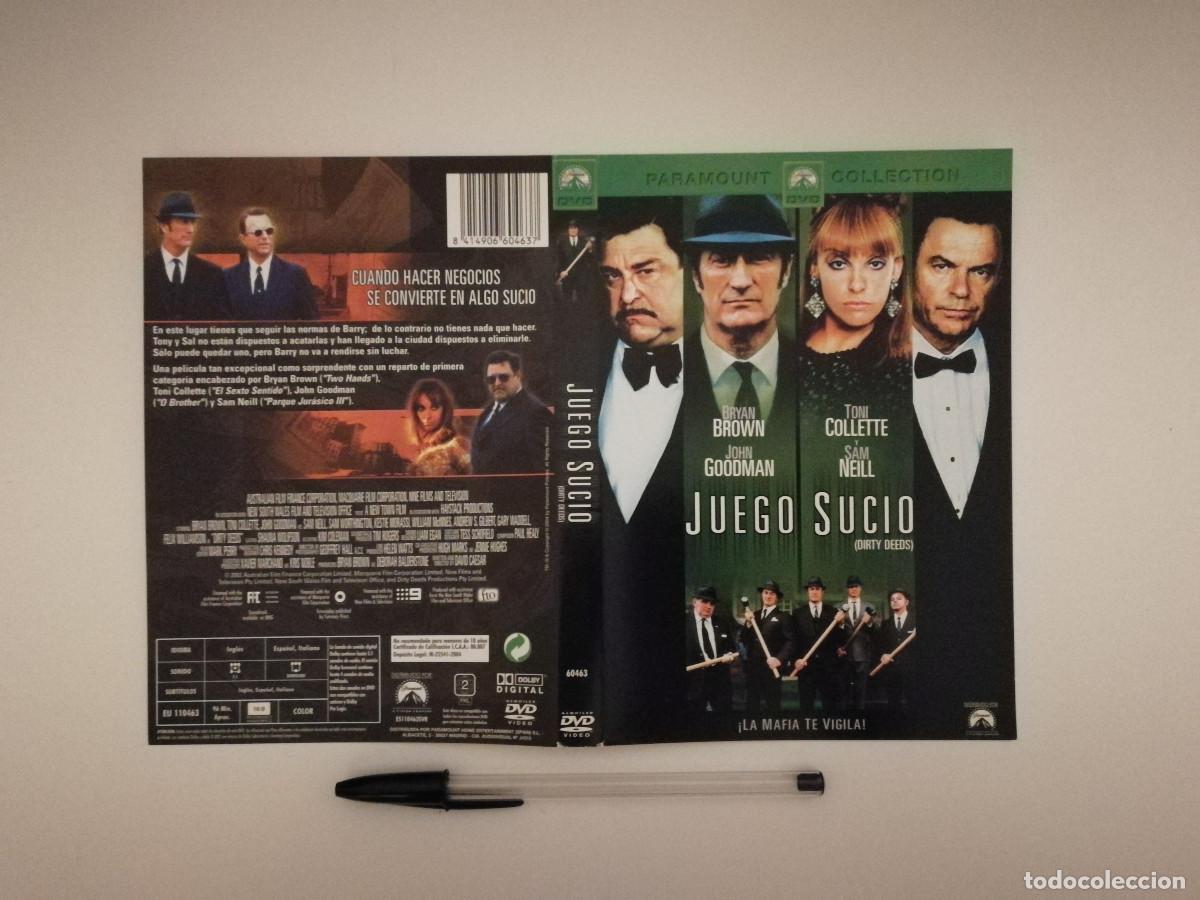 Cinema: CARATULA ORIGINAL -A4- JUEGO SUCIO - SAM NEILL - BRYAN BROWN - TONI COLLETTE