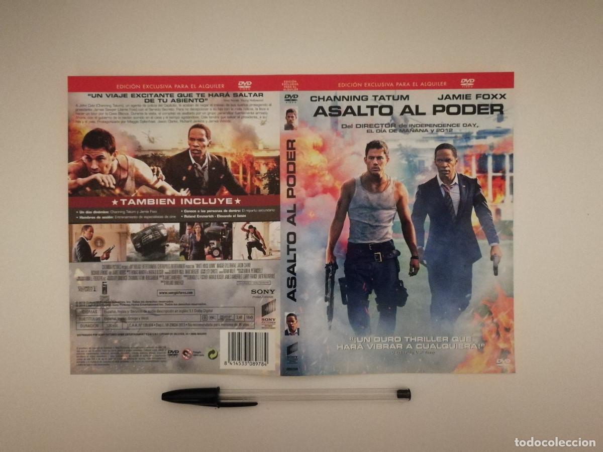 Cinema: CARATULA ORIGINAL -A4- ASALTO AL PODER- CHANNING TATUM - JAMIE FOXX