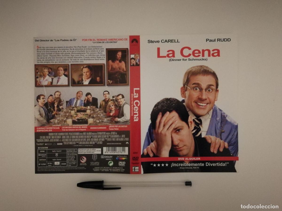 Cinema: CARATULA ORIGINAL -A4- LA CENA - STEVE CARELL