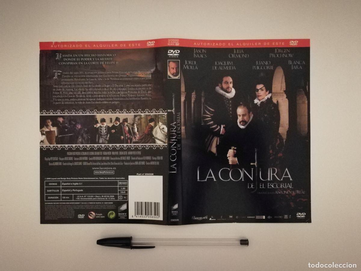 Cinema: CARATULA ORIGINAL -A4- La conjura de El Escorial - CINE HISTORICO - Antonio del Real