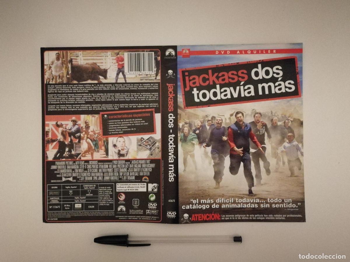 Cinema: CARATULA ORIGINAL -A4- JACKASS DOS TODAVIA MAS