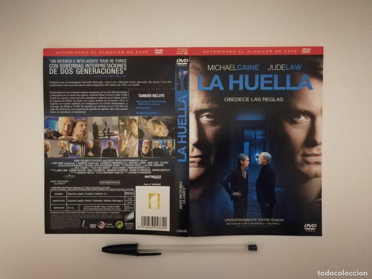 Cinema: CARATULA ORIGINAL -A4- LA HUELLA - MICHAEL CAINE - JUDE LAW