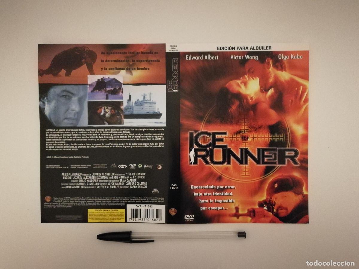 Cinema: CARATULA ORIGINAL -A4- ICE RUNNER - THRILLER - EDWARD ALBERT