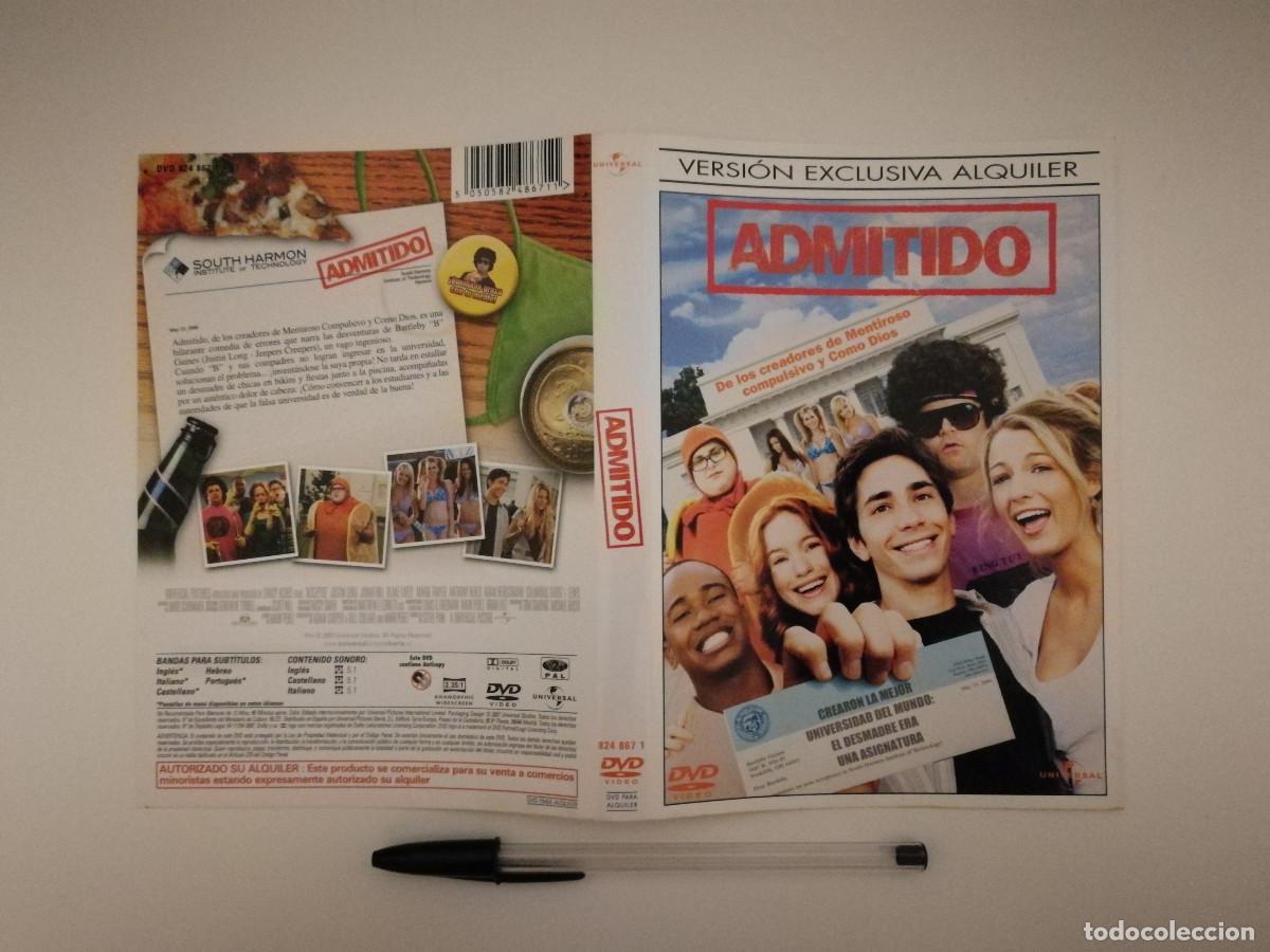 Cinema: CARATULA ORIGINAL -A4- ADMITIDO