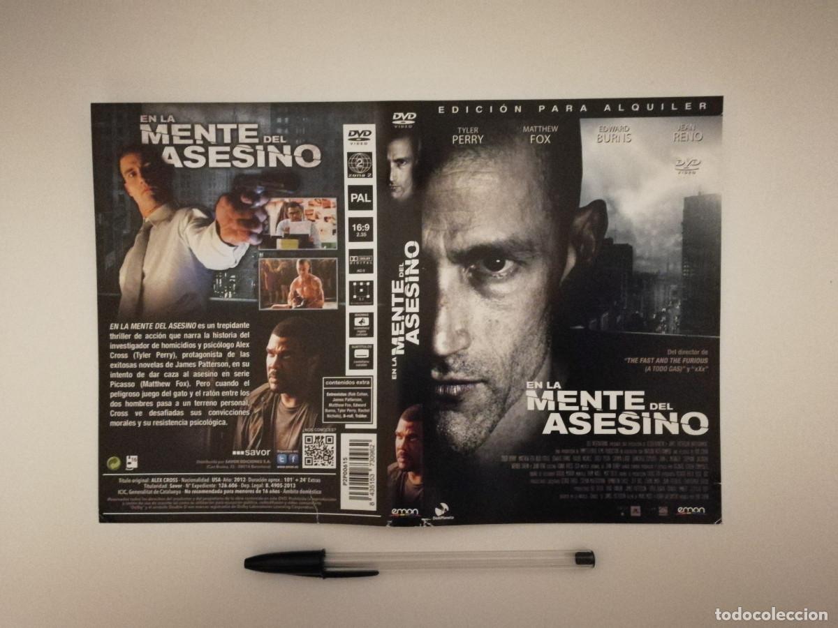 Cinema: CARATULA ORIGINAL -A4- EN LA MENTE DEL ASESINO - TERROR - TYLER PERRY