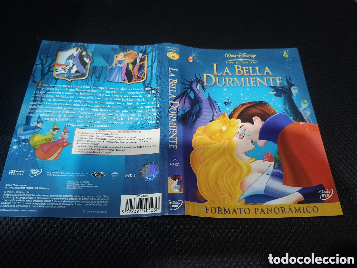Cine: Car&aacute;tula DVD - la bella durmiente - Foto 1