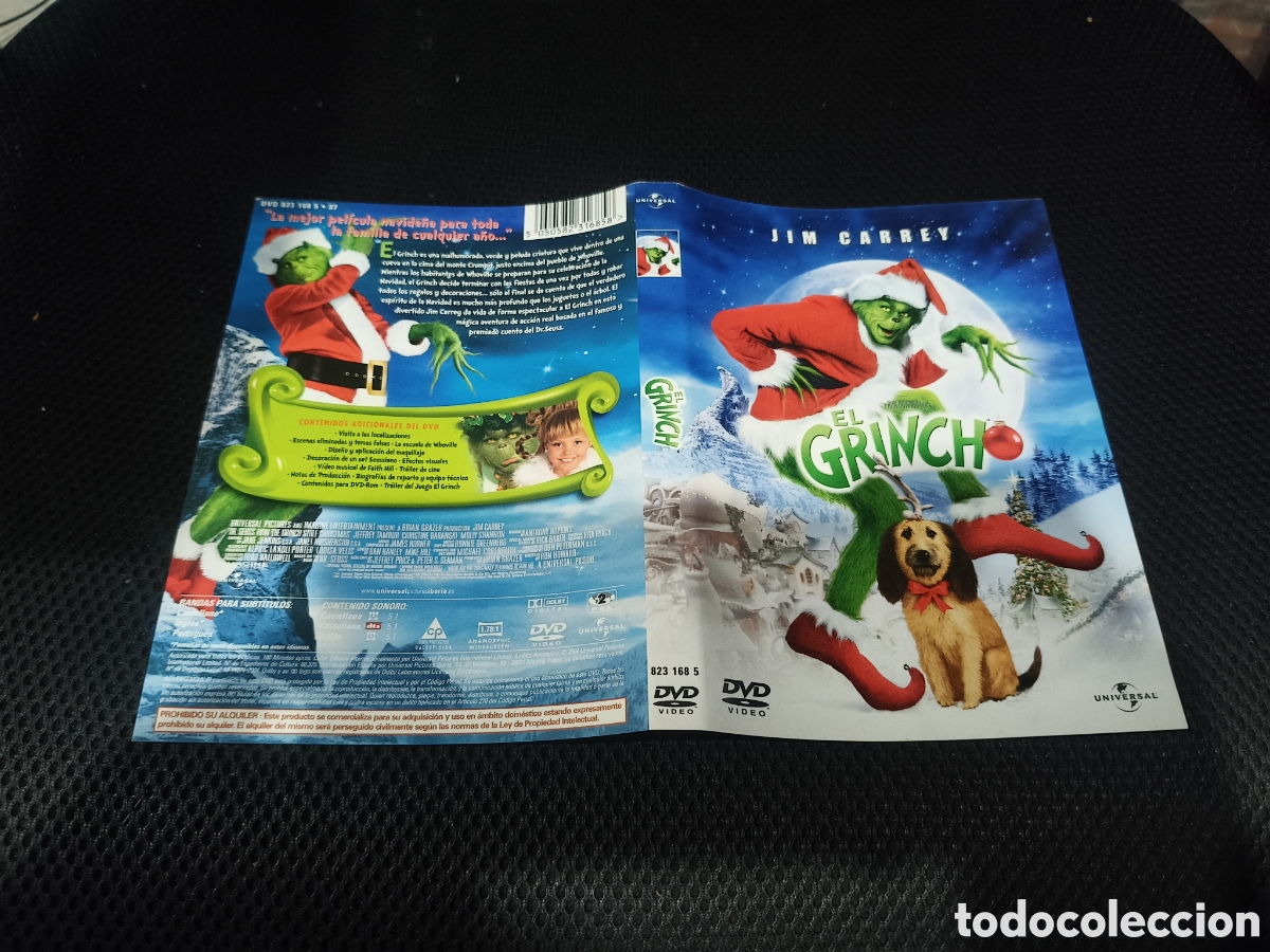 Cine: Car&aacute;tula DVD - el Grinch - Foto 1