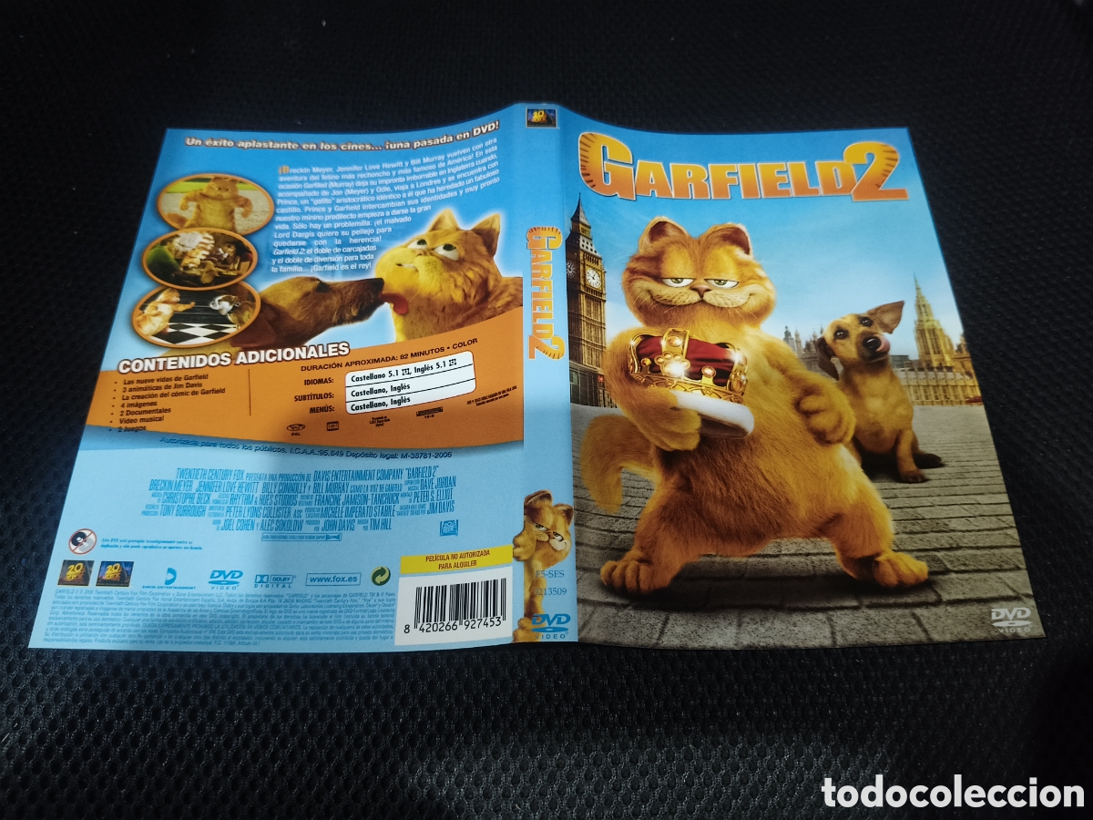 Cine: Car&aacute;tula DVD - Garfield 2 - Foto 1