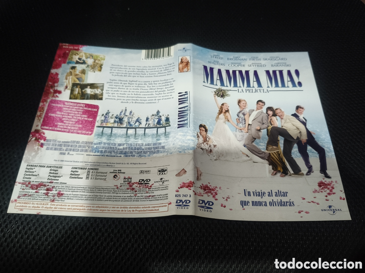 Kino: Car&aacute;tula DVD - mamma m&iacute;a