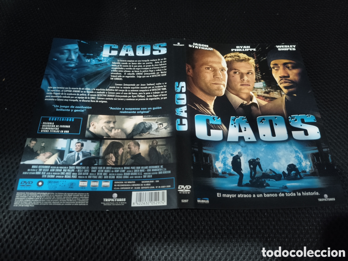 Cine: Car&aacute;tula DVD ----- caos - Foto 1