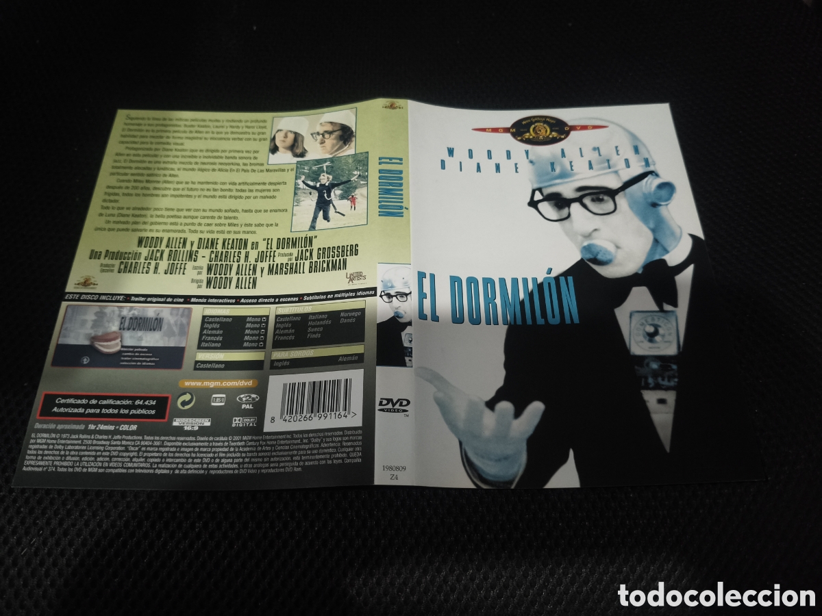 Cinema: Car&aacute;tula DVD - el dormilon