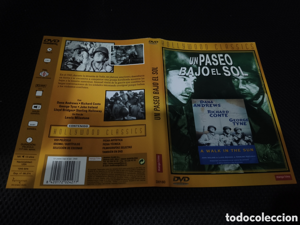 Cinema: Car&aacute;tula DVD - un paseo bajo el sol