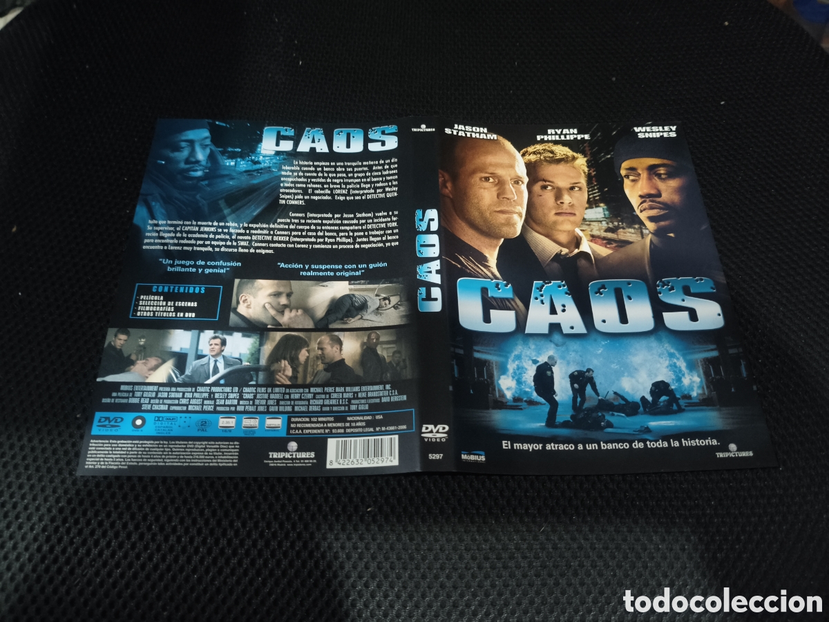 Cine: Car&aacute;tula DVD ------- caos - Foto 1