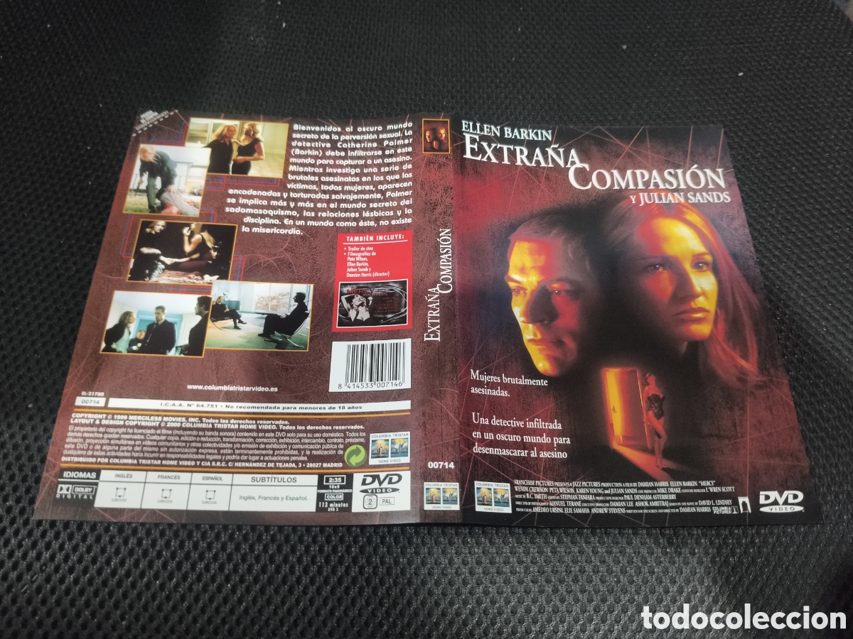 Cinema: Car&aacute;tula DVD - extra&ntilde;a compasion