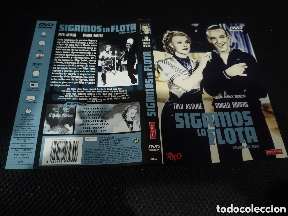 Cinema: Car&aacute;tula DVD - sigamos la flota