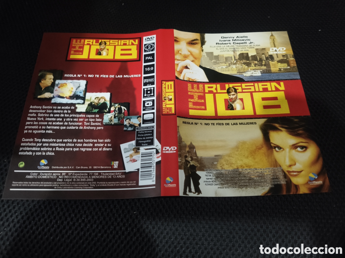 Cinema: Car&aacute;tula DVD - the russian job
