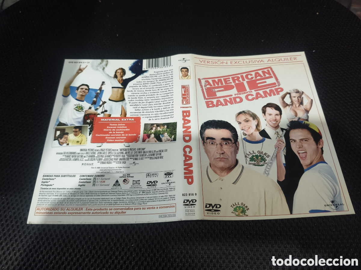Cinema: Car&aacute;tula DVD - american pie band camp