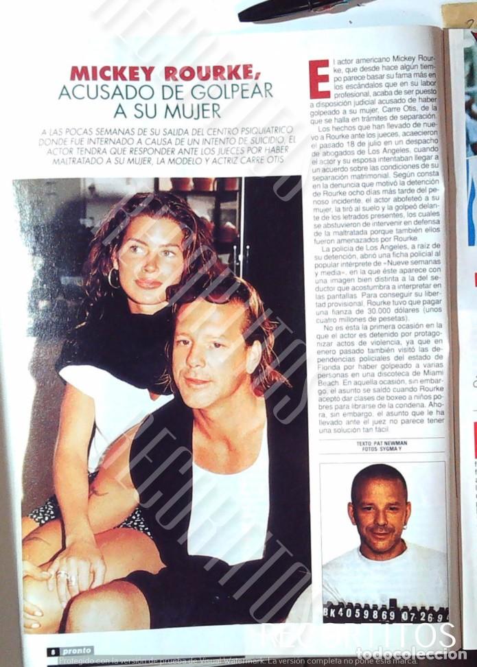 Cinema: mickey rourke maltratador