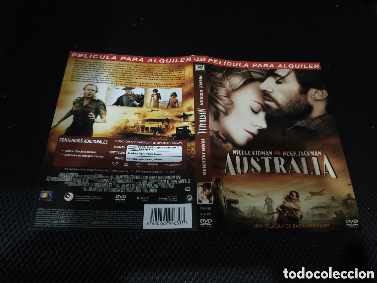 Cine: Car&aacute;tula DVD - Australia - Foto 1