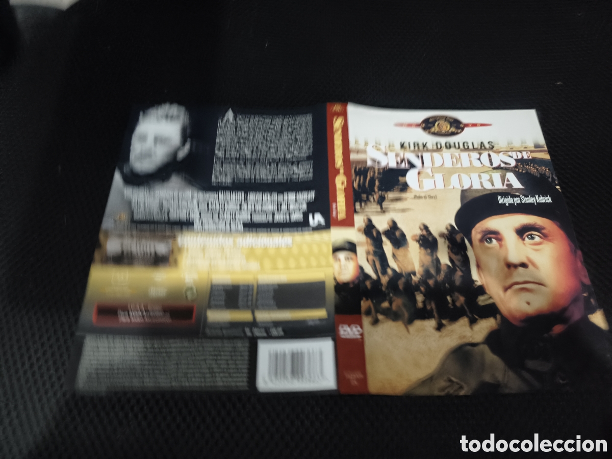 Cine: Car&aacute;tula DVD - senderos de gloria - Foto 1