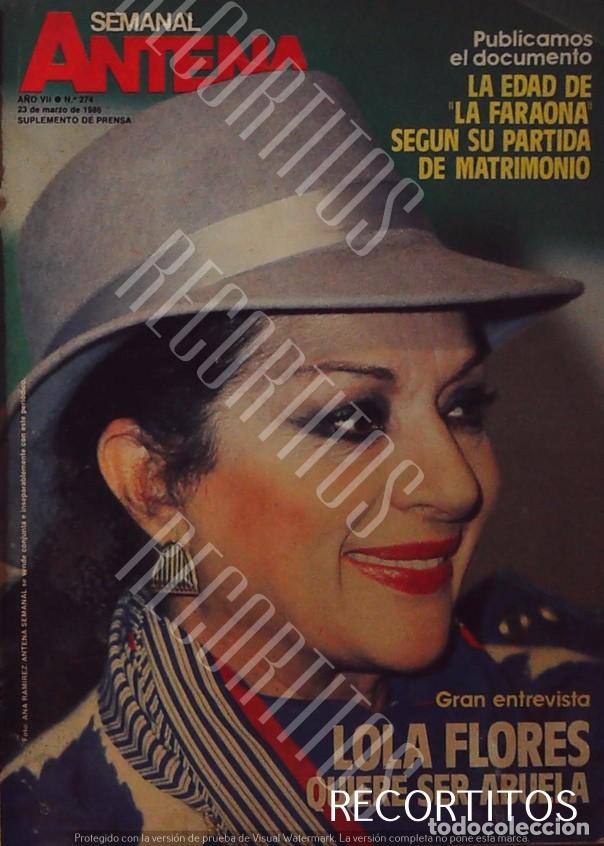 Cin&eacute;ma: LOLA FLORES EN ANTENA SEMANAL