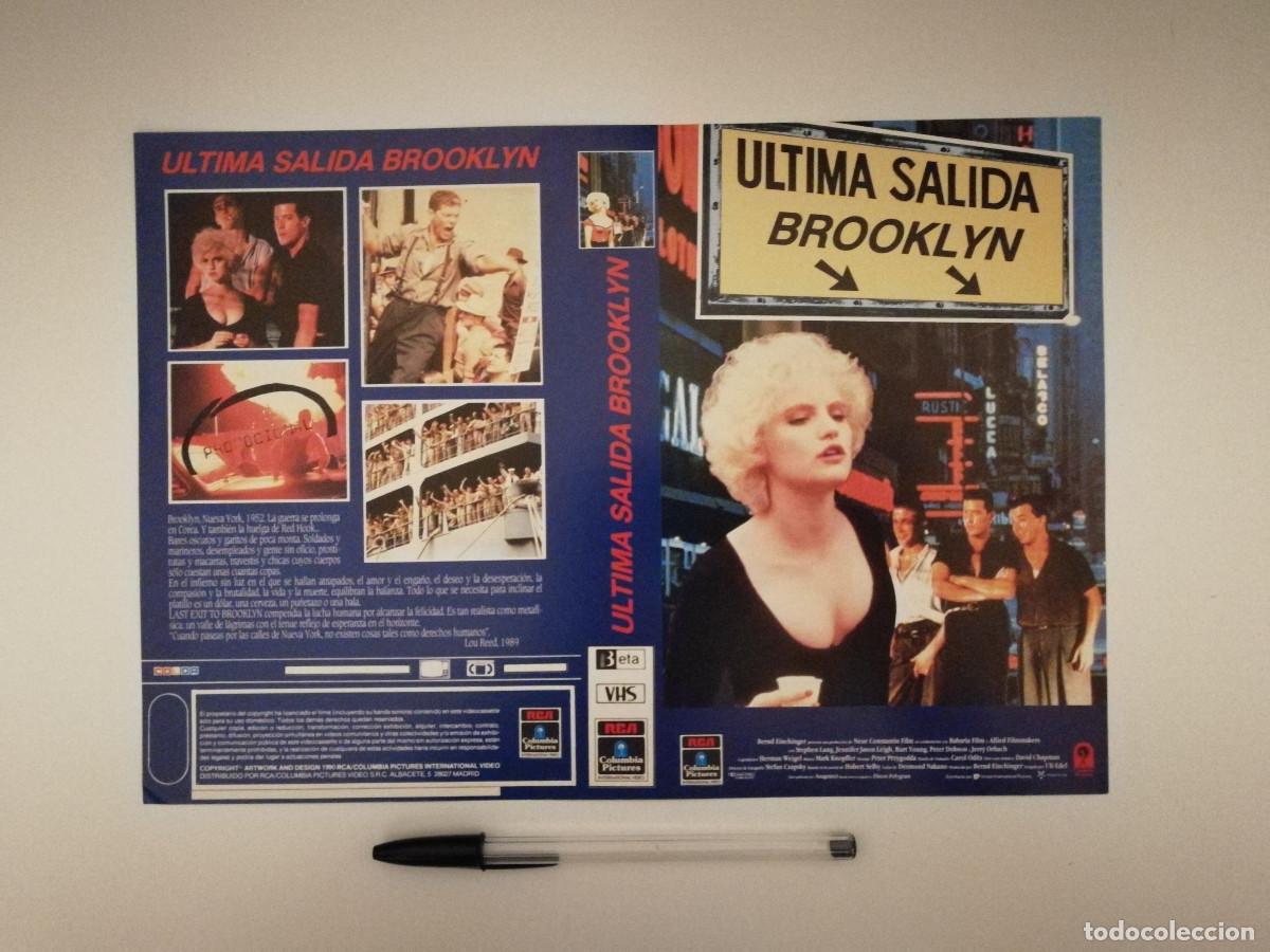 Cine: CARATULA ORIGINAL -A4- ULTIMA SALIDA BROOKLYN - Jennifer Jason Leigh