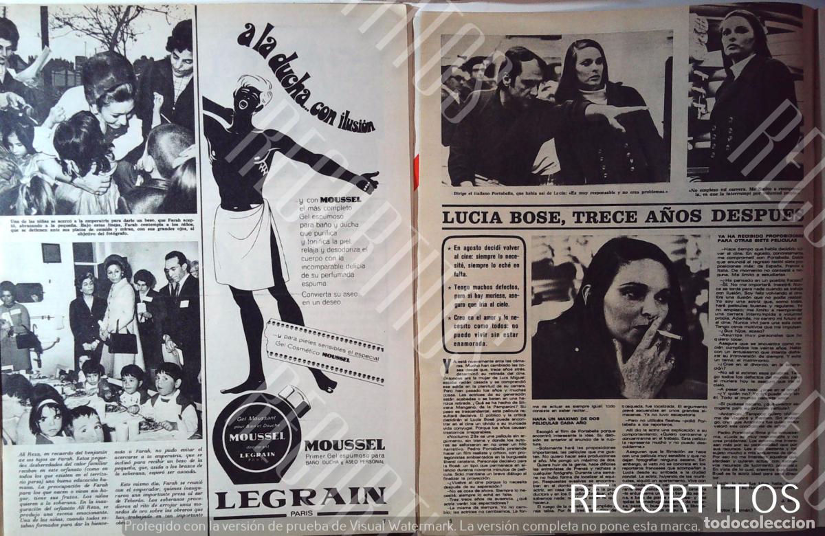 Cine: lucia bose FARAH DIBA EL SHA DE PERSIA mouseel mousel
