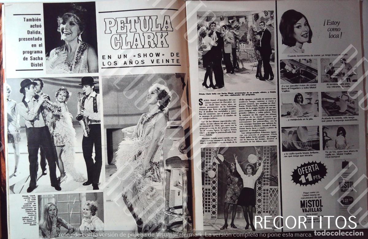 Cine: petula clark mistol lavavajillas