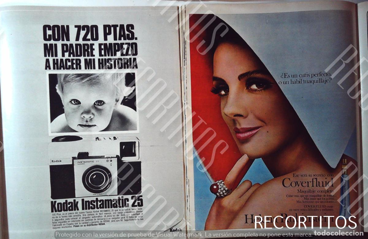 Kino: HELENA RUBINSTEIN ANUNCIO PUBLICIDAD kodak